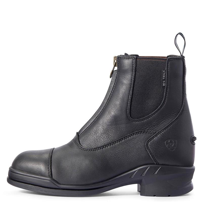 01 V K10233105 01 Ariat Heritage zip paddock sikkerhed sort