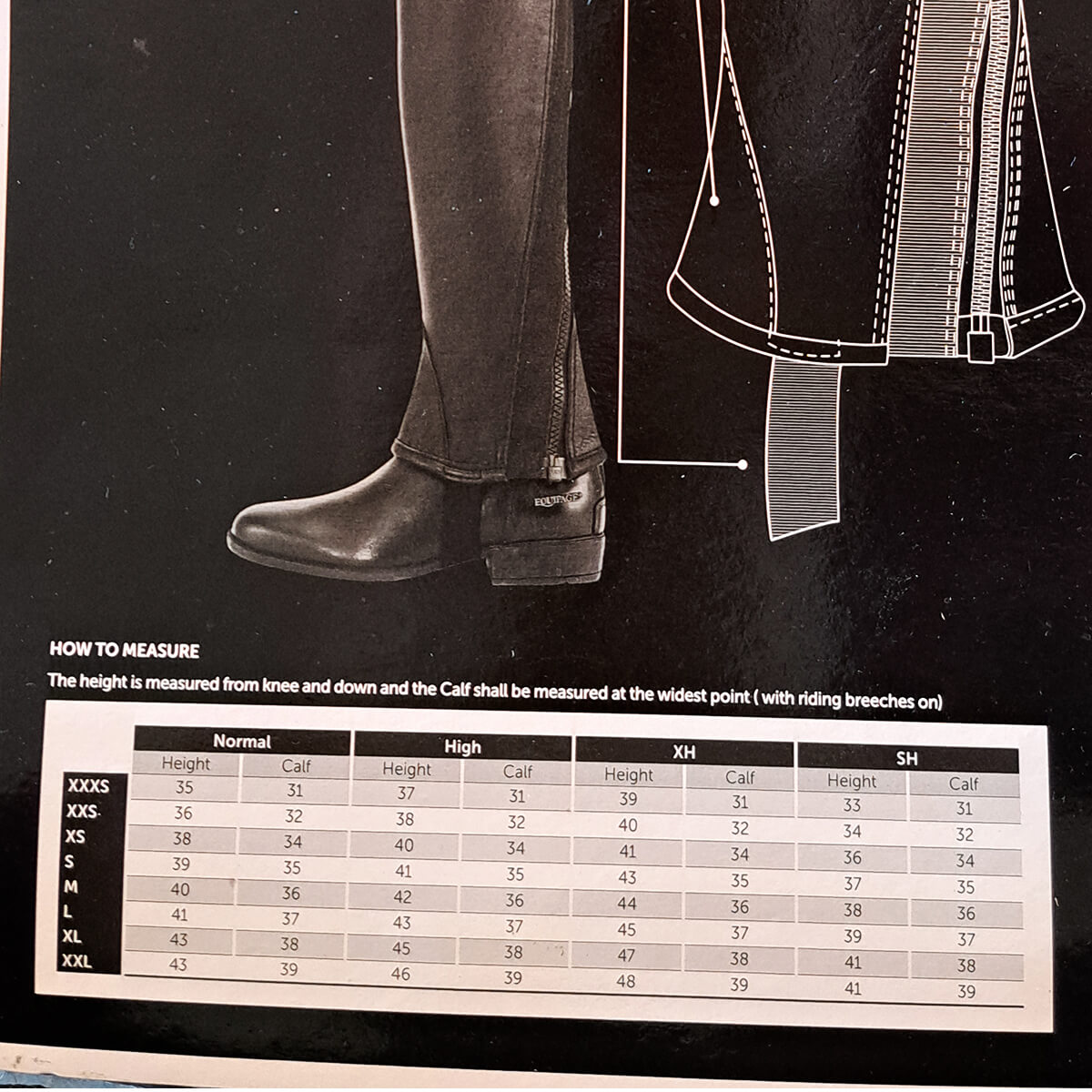 Equipage burnley leggins sort V K16187854 01