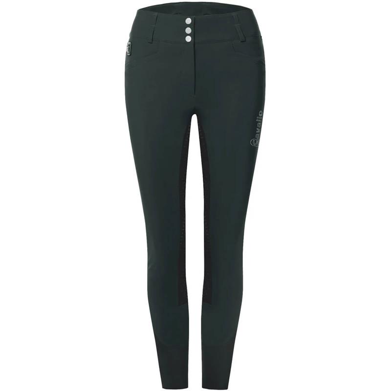 Cavallo Celine Xgrip ridebukser | Green graphite