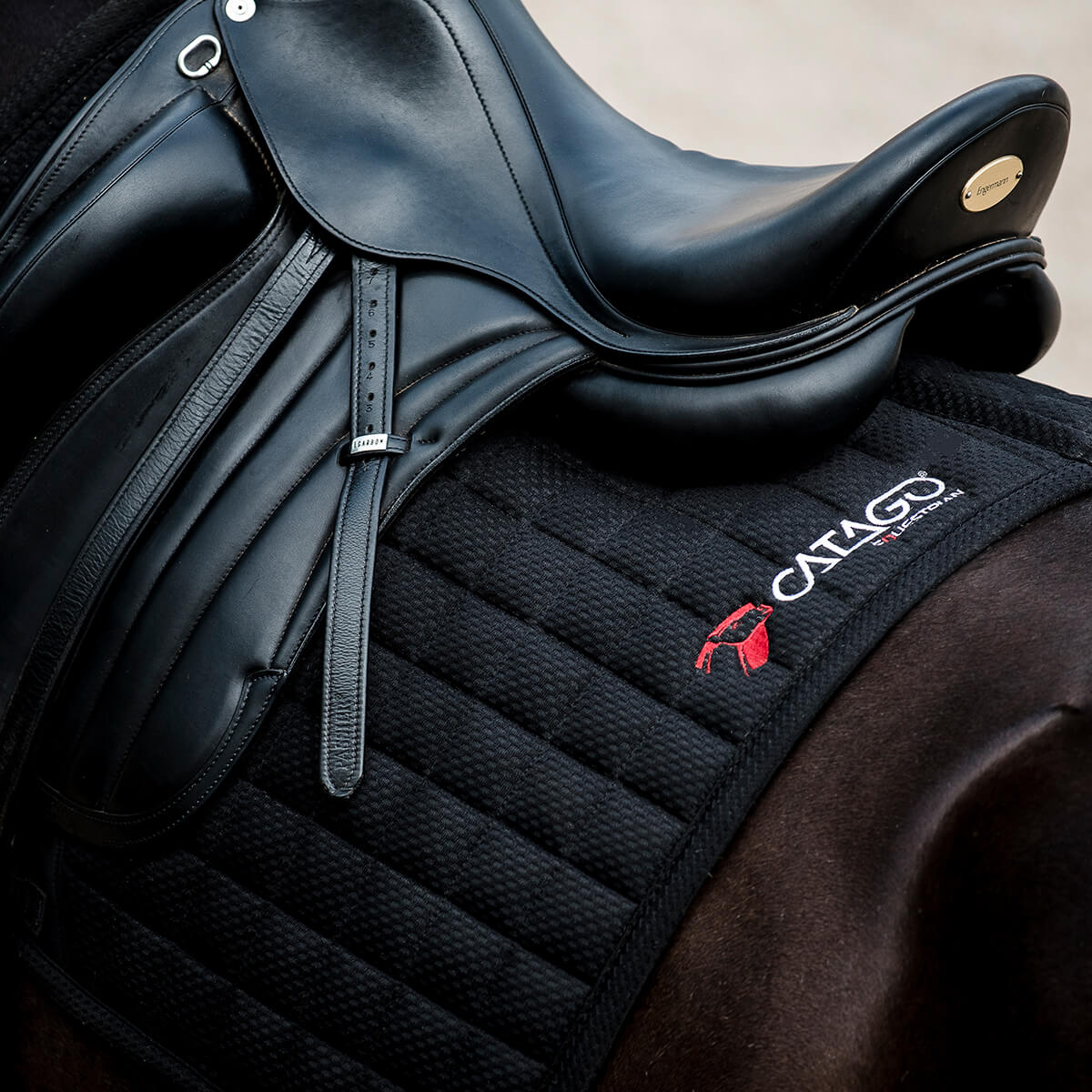 CATAGOFIR Tech Dressur Underlag Sort 01